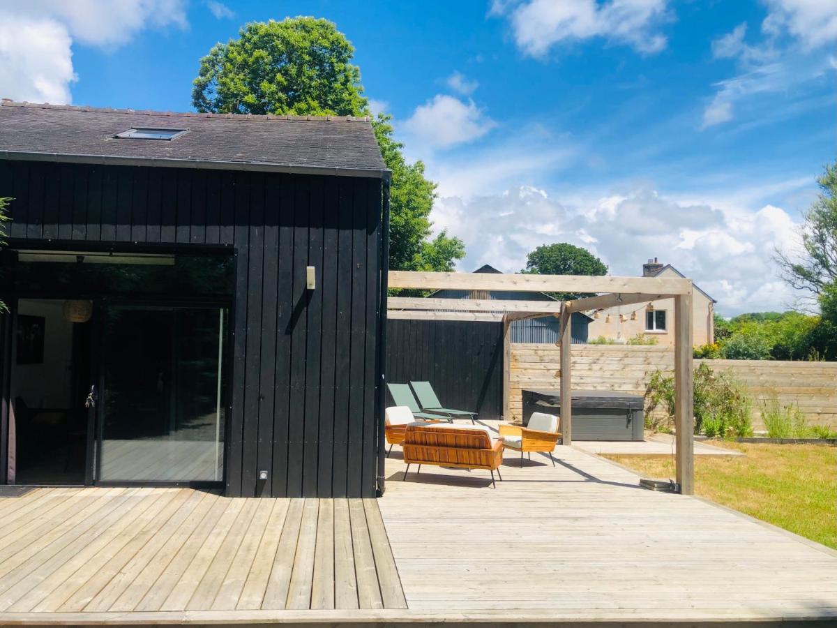 Villa Le Ristouar jacuzzi forêt et mer à Quimperlé Extérieur photo